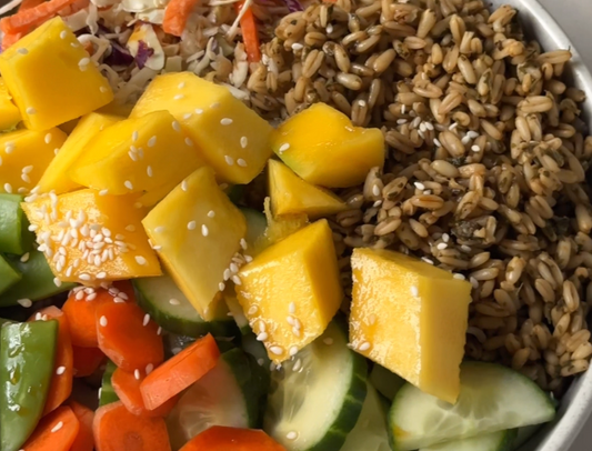 Mango OatRice Bowl