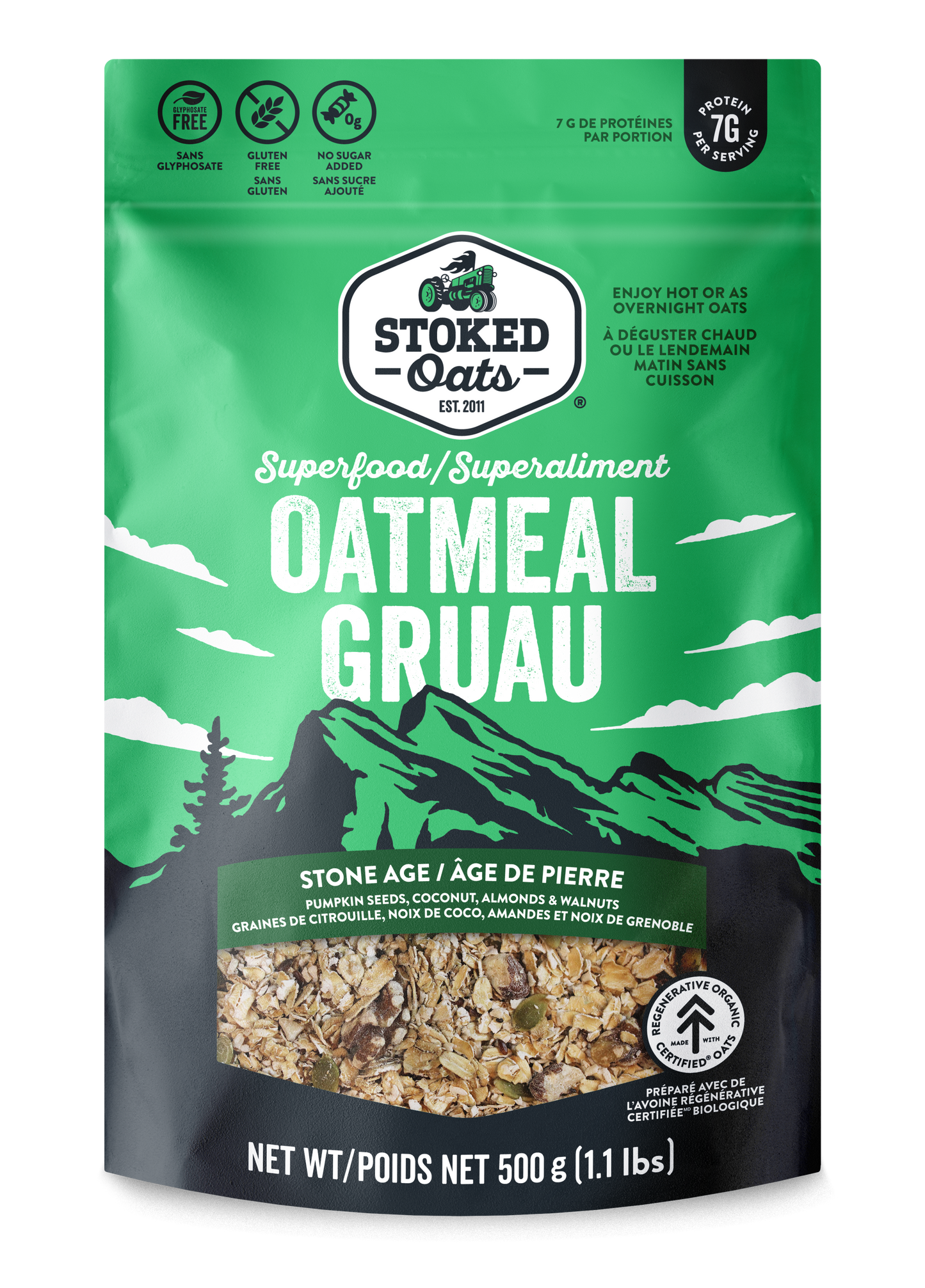 Stone Age Oats 500g