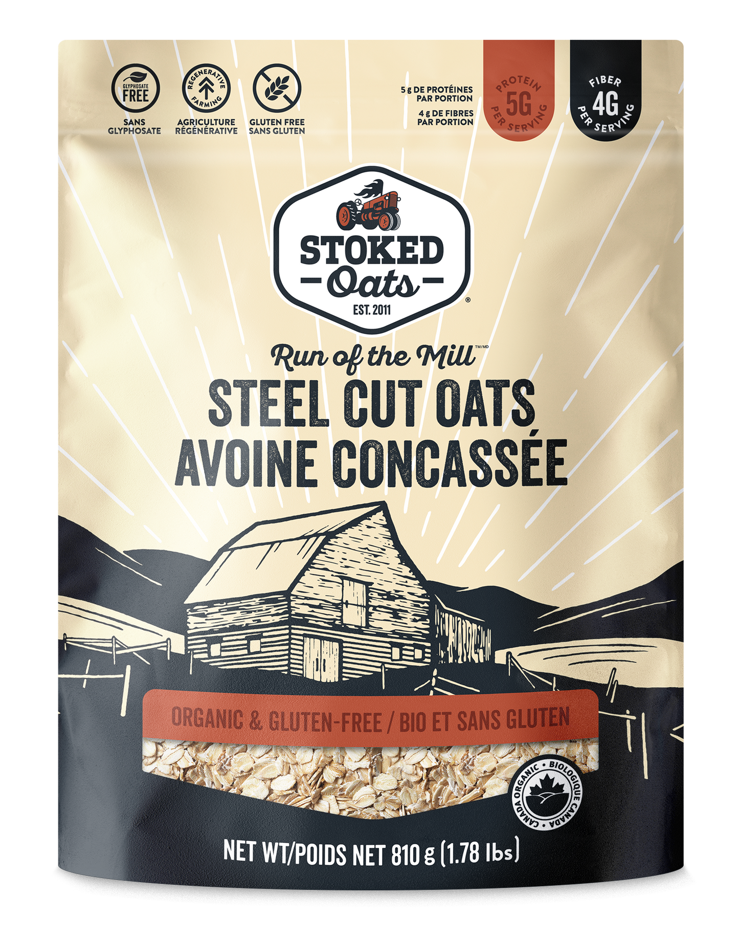 Run of the Mill Steel Cut Oats 810g
