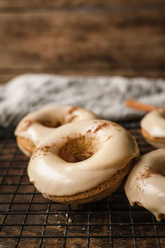 GF APPLE CHAI DOUGHNUTS