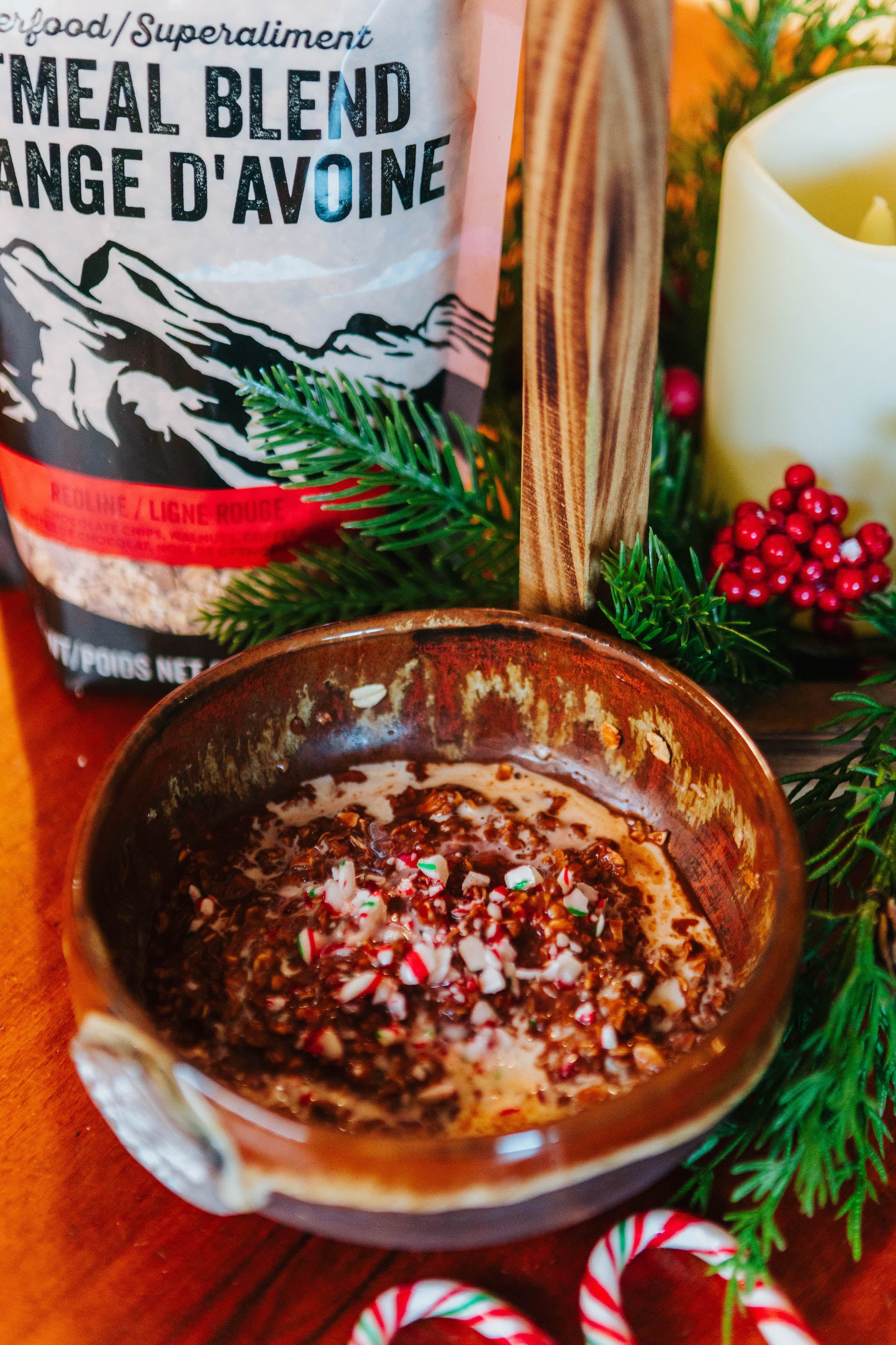 Peppermint Mocha Oatmeal