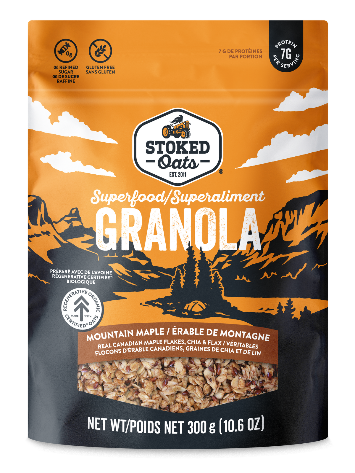 Granola à l&#39;érable des montagnes 300g