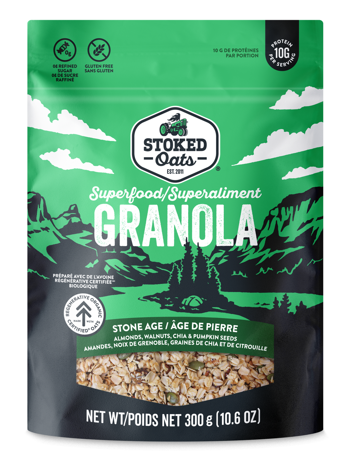 Granola de l&#39;âge de pierre 300g
