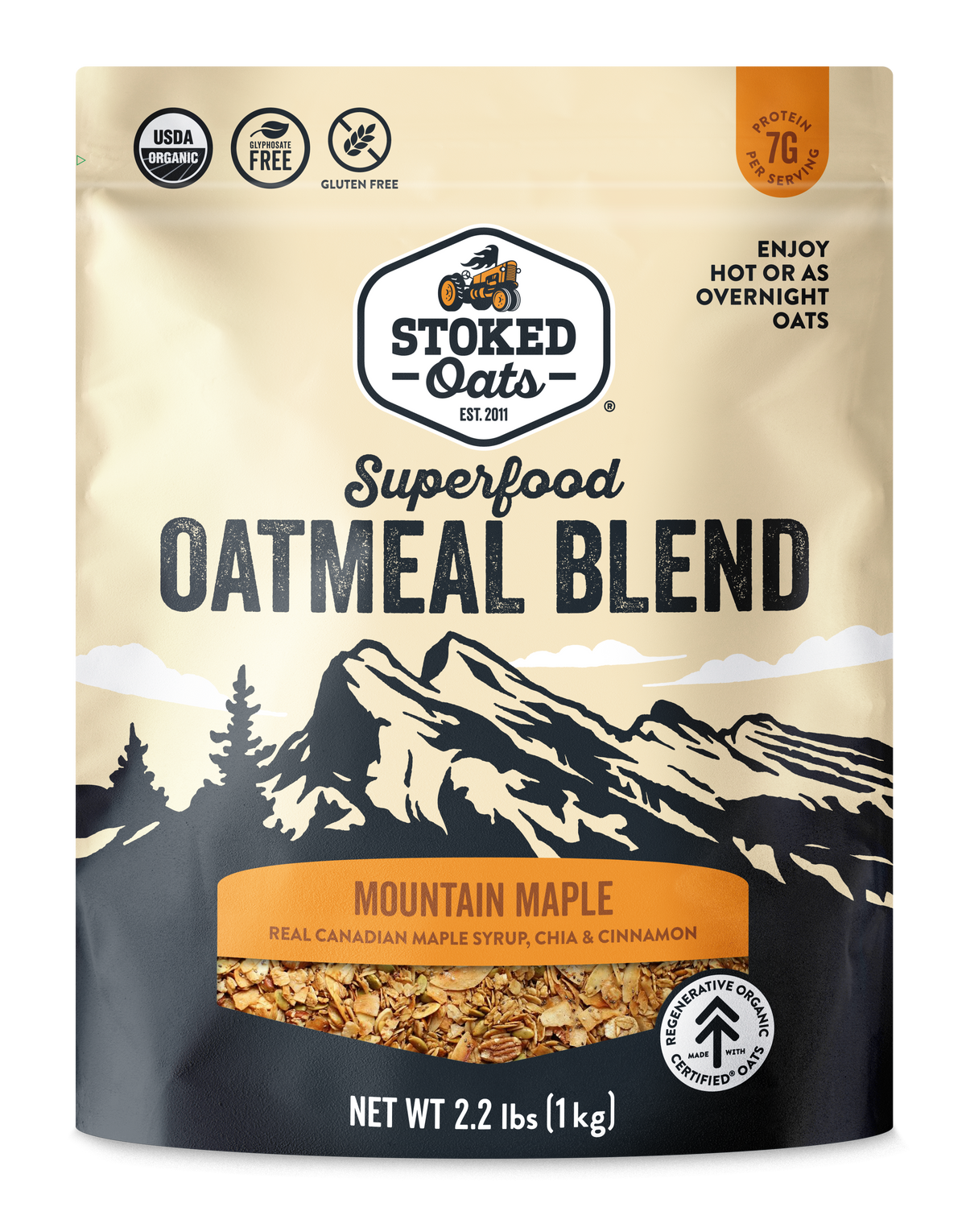 Mountain Maple Oatmeal 1 kg