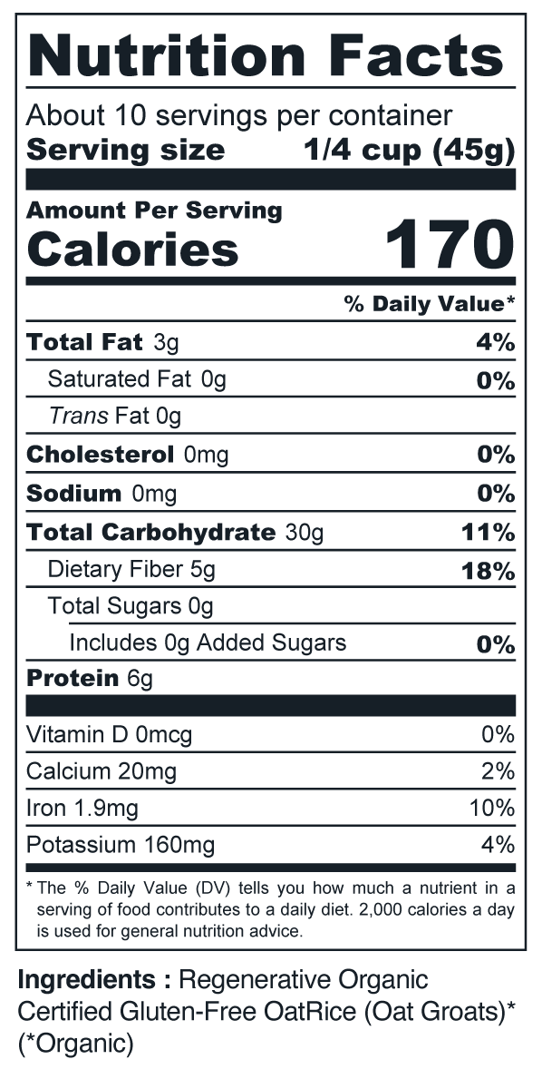 Pure Oatrice 16 oz