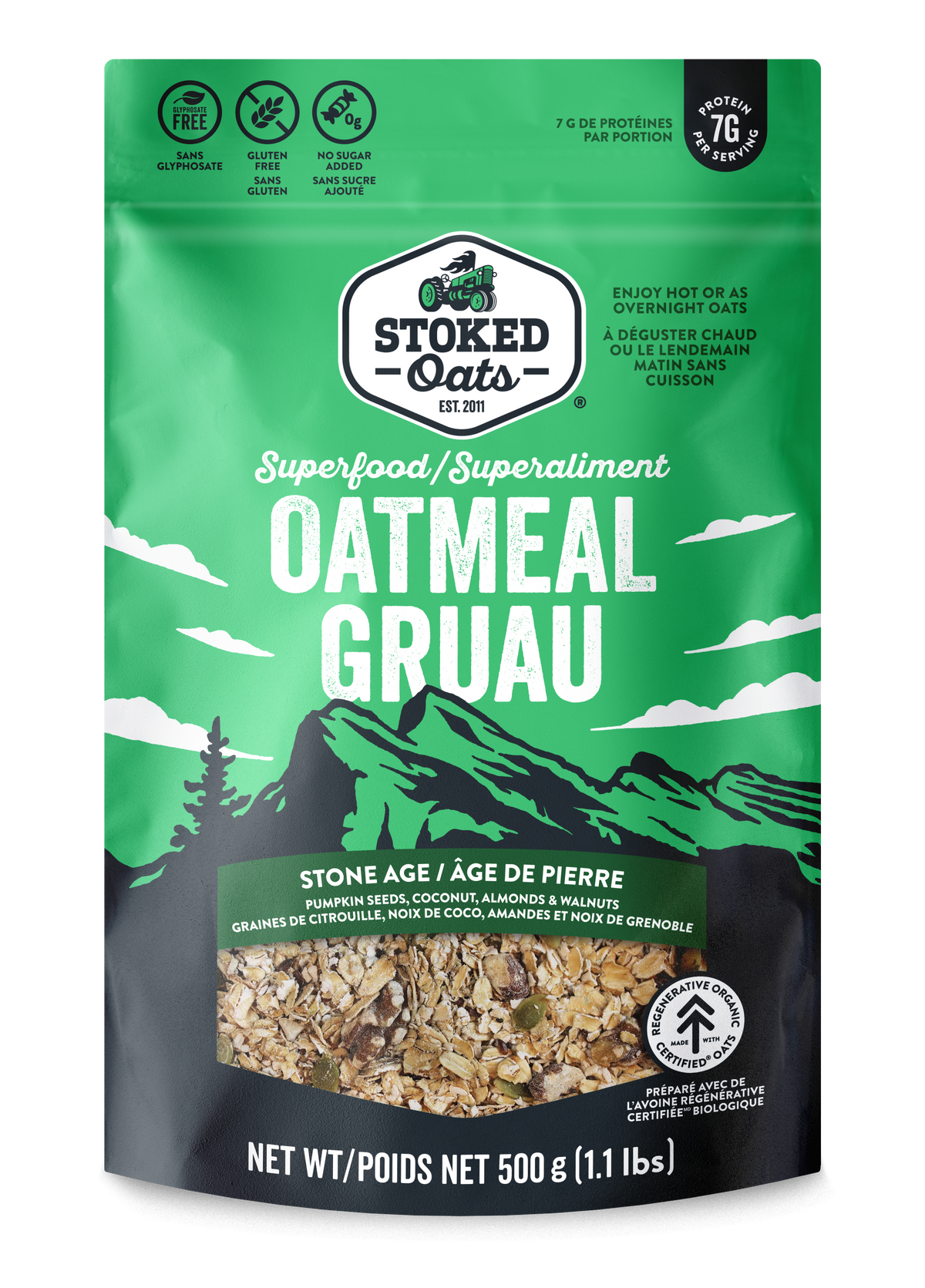 Stone Age Oats 500g