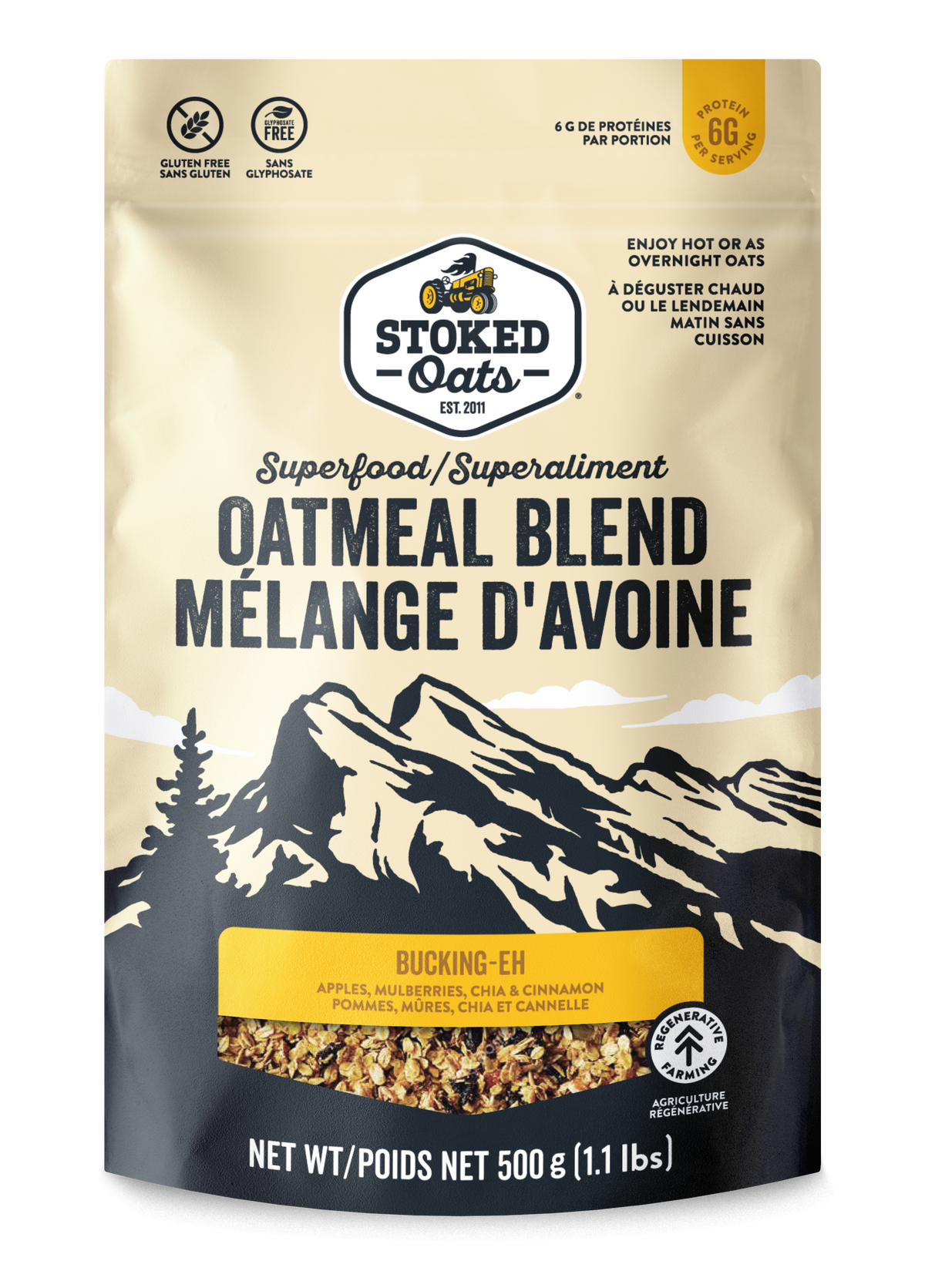 Bucking Eh Oatmeal 500g