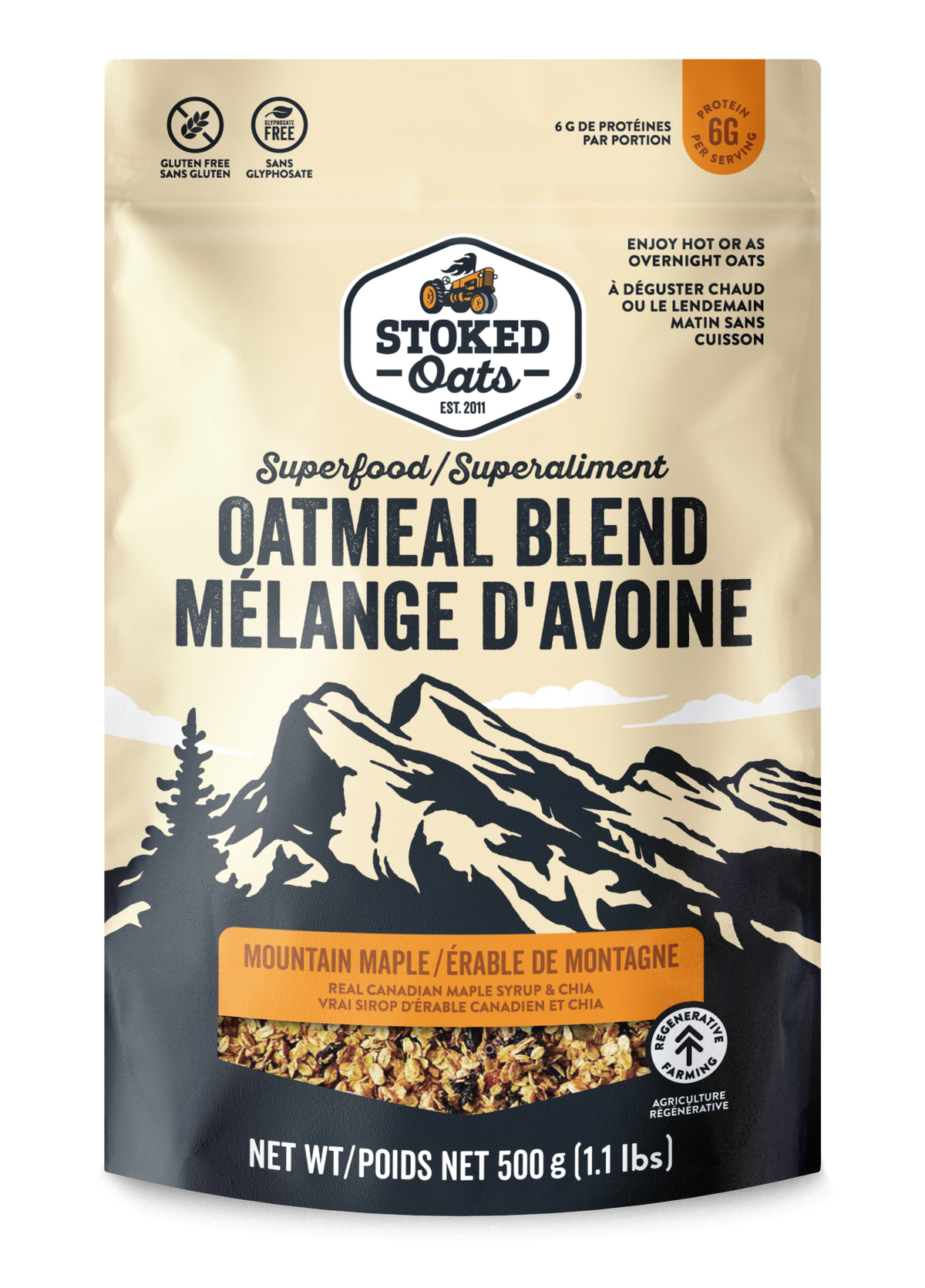 Mountain Maple Oatmeal 500g