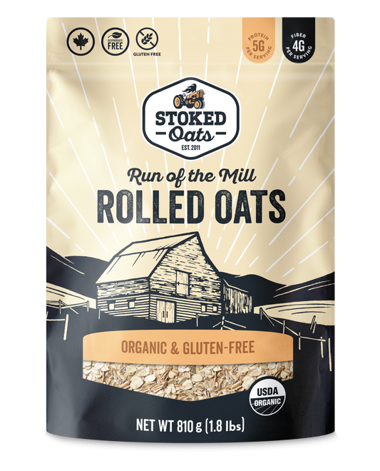 Flocons d'avoine du moulin 1,8 lb