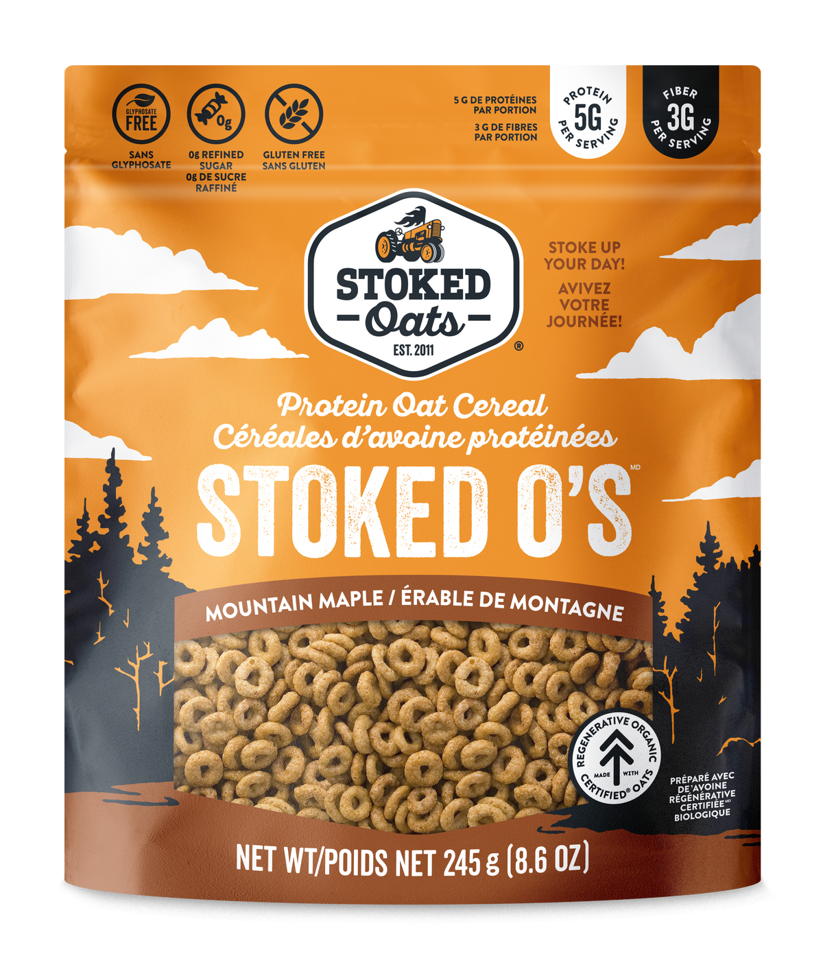 Mountain Maple Stoked O's 245g