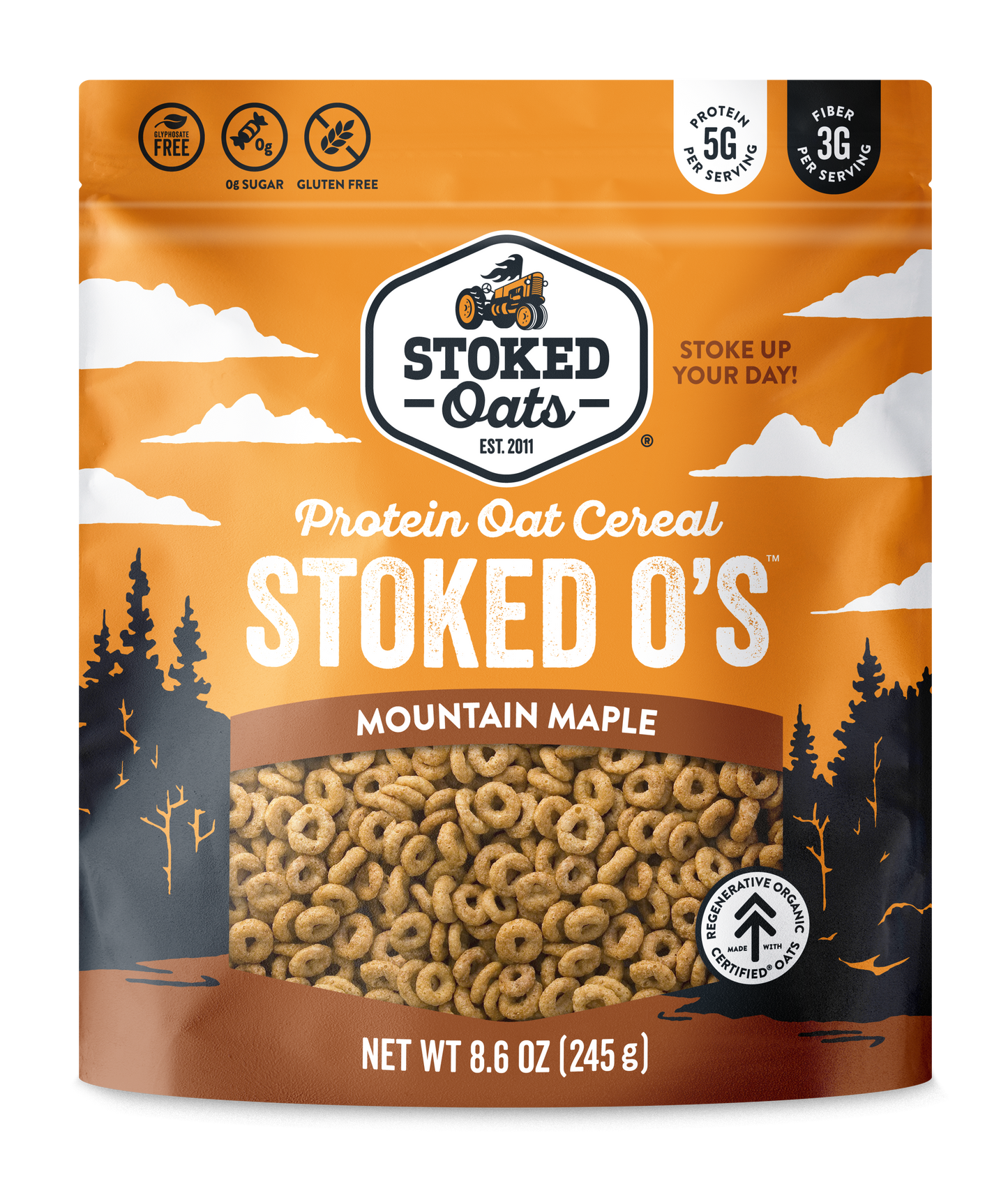 Mountain Maple Stoked O's 8.6oz