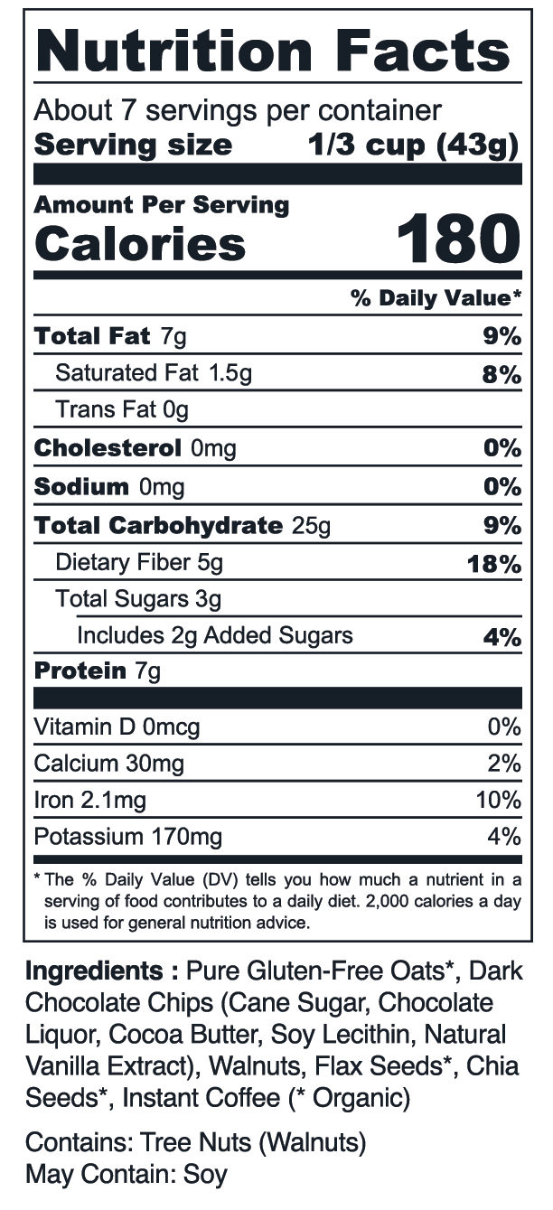 Redline Oatmeal 320g (11.3oz)