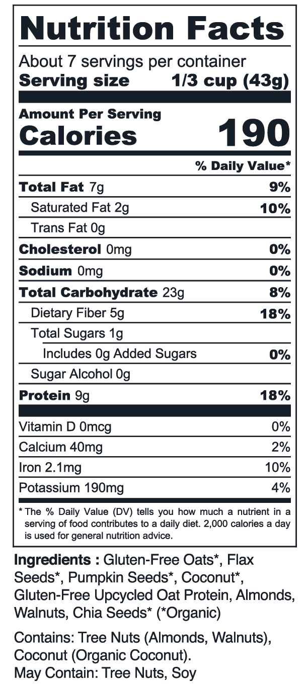 Stone Age Oatmeal 320g (11.3oz)